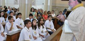 28 crianças receberam Jesus na Primeira Eucaristia