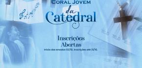 Abertas inscrições para o Coral Jovem da Catedral Metropolitana de Goiânia