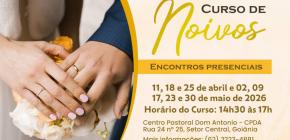 Abertas inscrições para o Curso de Noivos na Catedral Metropolitana de Goiânia