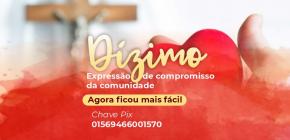 Fazendo um Pix, você devolve o seu Dízimo na Catedral Metropolitana de Goiânia