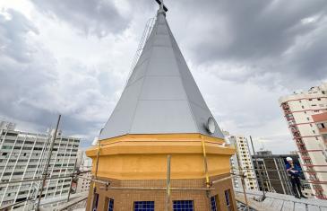 Atualização das obras de restauro da Catedral Metropolitana de Goiânia