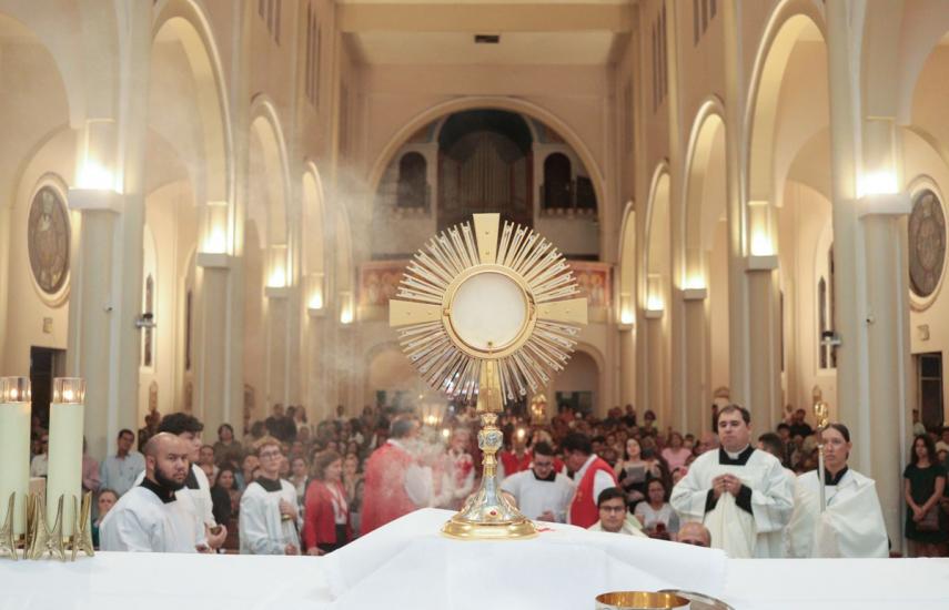 Slide - Confira todas as fotos da Solenidade de Corpus Christi 2025